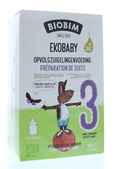 Biobim Ekobaby 3 opvolgzuigelingenvoeding 10+ maand bioen 600 Gram