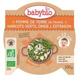 Babybio Mon petit plat aardappel princessenbonen kalk bio 230 Gram