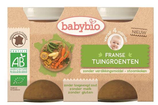 Babybio Groenten tuingroenten 130 gram bio 2 Stuks