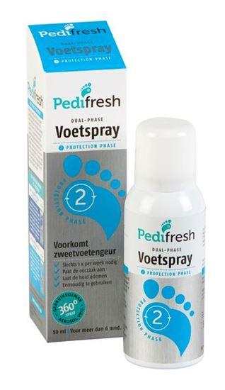 Pedifresh Fase 2 tegen lange termijn zweetvoeten spray 50 Milliliter