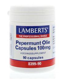 Lamberts Pepermuntolie 100 mg 90 Vegetarische capsules