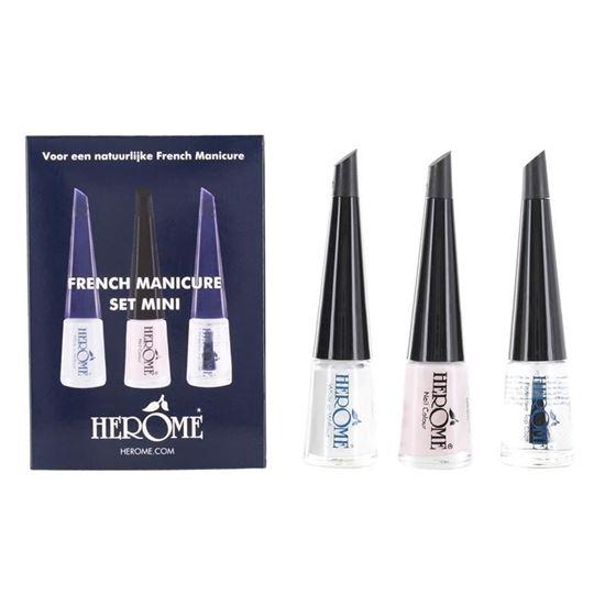 Herome French manicure set mini 3 x 4 ml 1 Set