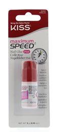 Kiss Nail glue max speed pink 1 Stuks