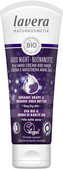 Lavera Good night 2in1 handcreme & masker EN-IT 75 Milliliter