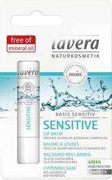 Lavera Basis Sensitiv lippenbalsem baume levres EN-FR-DE 4 Gram