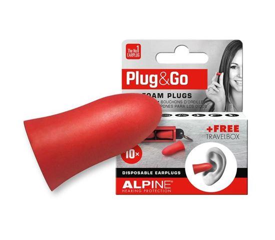 Alpine Plug & go rood 5 Paar