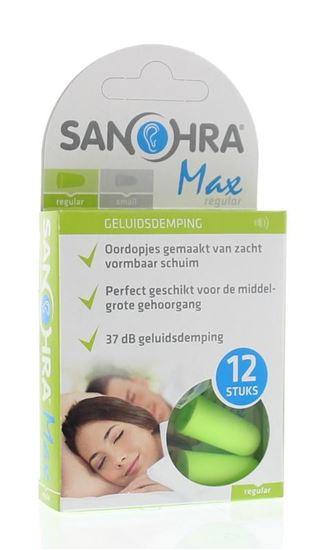 Sanohra Oordop foam max regular 6 Paar