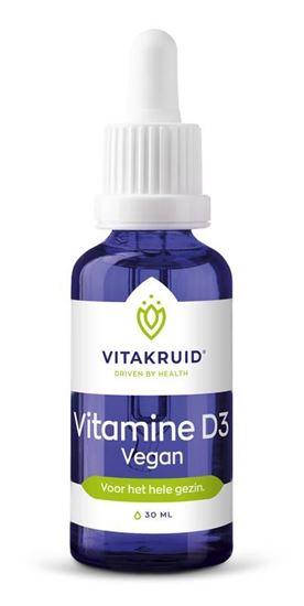 Vitakruid Vitamine D3 vegan druppels 30 Milliliter