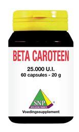 SNP Beta caroteen 25000IU 60 Capsules