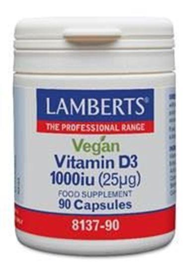 Lamberts Vitamine D3 1000IE 25 mcg vegan 90 Capsules