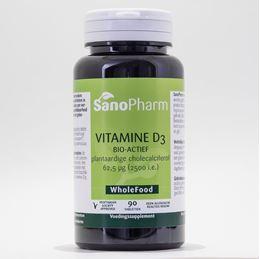 Sanopharm Vitamine D3 62.5 mcg 2500IE 90 Tabletten