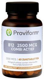 Proviform Vitamine B12 2500 mcg combi actief 60 Zuigtabletten