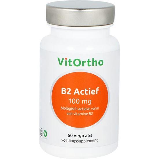 Vitortho B2 Actief 100 mg 60 Vegetarische capsules