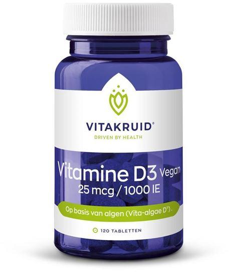 Vitakruid Vitamine D3 Vegan 25 mcg / 1000 IE 120 Tabletten