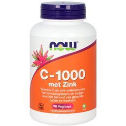 NOW C-1000 met Zink 90 Vegetarische capsules