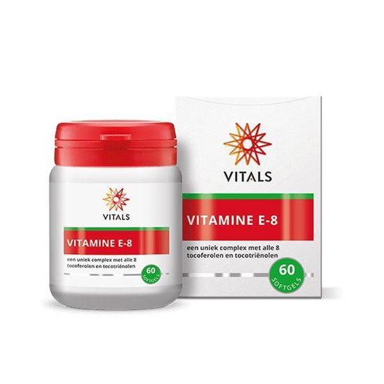 Vitals Vitamine E-8 60 Softgels