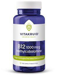 Vitakruid B12 1000 mcg methylcobalamine 100 Tabletten