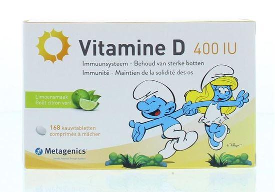 Metagenics Vitamine D 400IU smurfen 168 Kauwtabletten