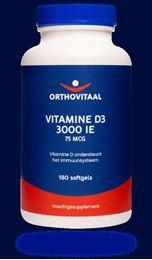 Orthovitaal Vitamine D3 3000IE 180 Softgels