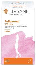 Livsane Foliumzuur 0.5 mg 90 Tabletten