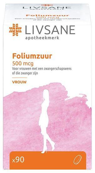 Livsane Foliumzuur 0.5 mg 90 Tabletten