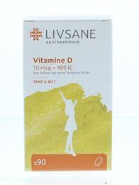 Livsane Vitamine D 10 mcg 90 Tabletten