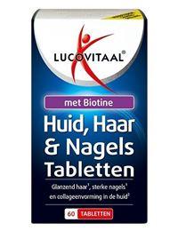 Lucovitaal Huid haar nagels+biotine 60 Tabletten