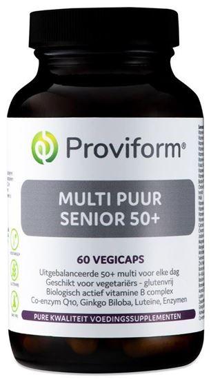 Proviform Multi puur senior 50+ 60 Vegetarische capsules