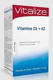 Vitalize Vitamine D3 & K2 120 Capsules