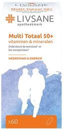 Livsane Multi totaal 50+ 60 Tabletten