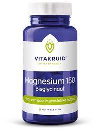 Vitakruid Magnesium 150 bisglycinaat 60 Tabletten