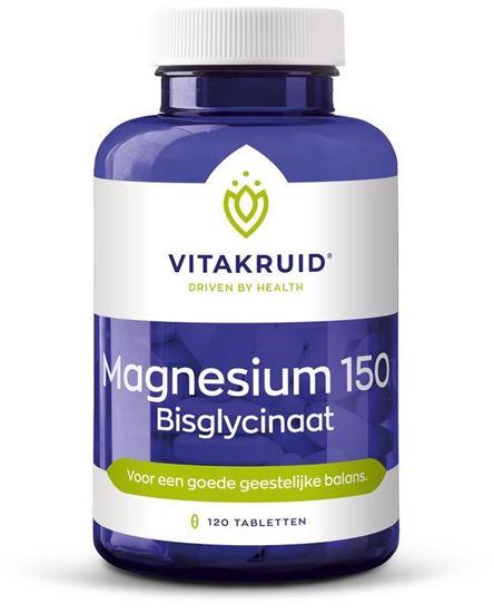 Vitakruid Magnesium 150 bisglycinaat 120 Vegetarische capsules