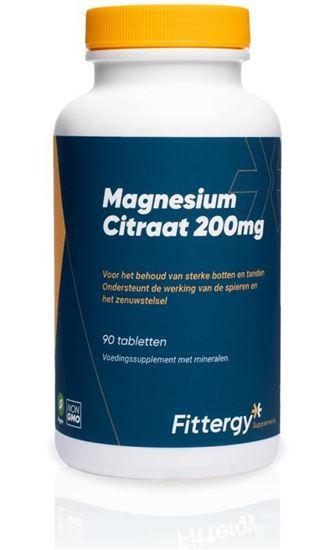 Fittergy Magnesiumcitraat 200 mg 90 Tabletten