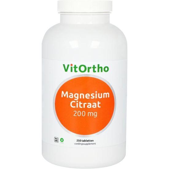 Vitortho Magnesium citraat 200 mg 250 Tabletten