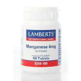 Lamberts Mangaan (manganese) 4 mg 100 Tabletten