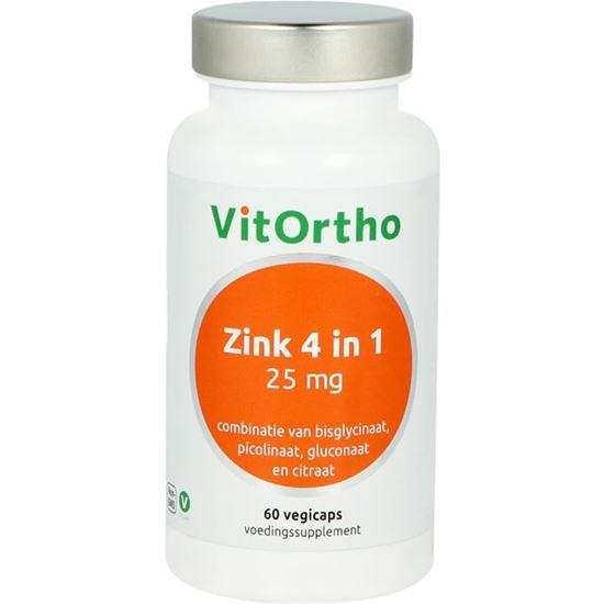 Vitortho Zink 4 in 1 60 Vegetarische capsules