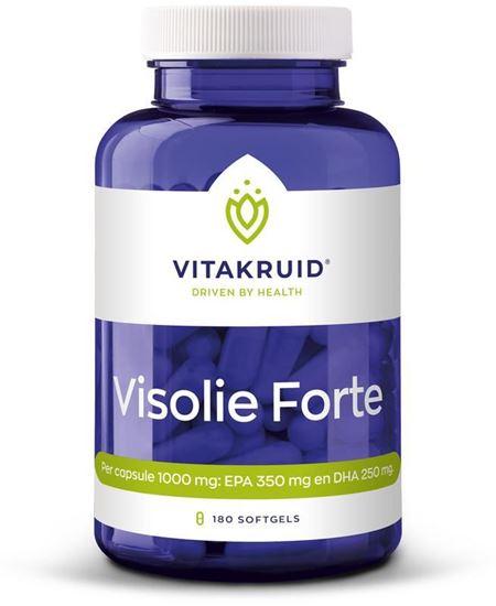 Vitakruid Visolie Forte 1000 mg EPA 35% DHA 25% 180 Capsules