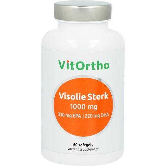 Vitortho Visolie Sterk 1000 mg 330 mg EPA 220 mg DHA 60 Softgels