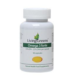 Livinggreens Omega 3 visolie forte 96 Capsules