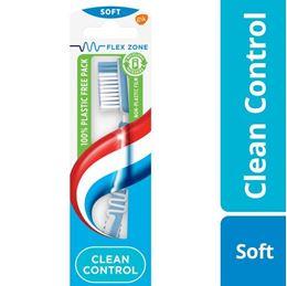 Aquafresh Tandenborstel clean control medium 1 Stuks