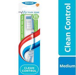 Aquafresh Tandenborstel clean control medium 1 Stuks