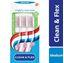 Aquafresh Tandenborstel clean & flex medium 3 Stuks