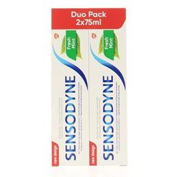 Sensodyne Tandpasta fresh mint 2 x 75 ml 150 Milliliter