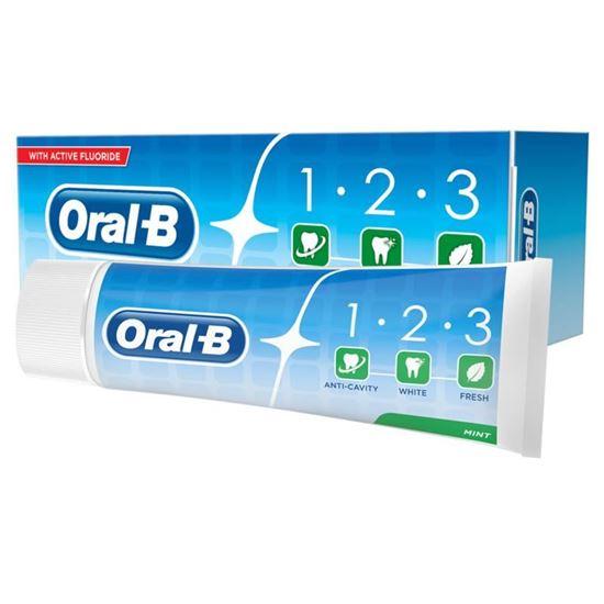 Oral B Tandpasta 123 mint 75 Milliliter