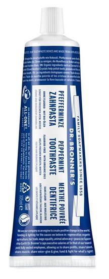 Dr Bronners Tandpasta zonder fluor mint 105 Milliliter