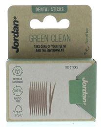 Jordan Green clean tandenstoker dun 100 Stuks