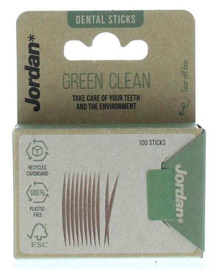 Jordan Green clean tandenstoker dun 100 Stuks