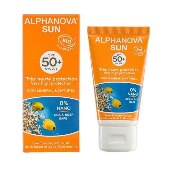 Alphanova Sun Sun vegan gezichtscreme SPF50 bio 50 Gram