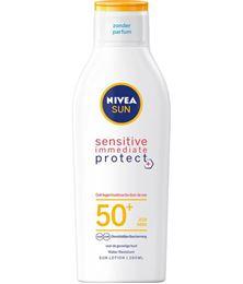 Nivea Sun sensitive zonnemelk SPF50+ 200 Milliliter