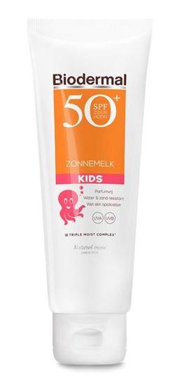 Biodermal Zonnemelk kids SPF50+ 125 Milliliter